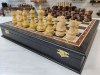 Шахматы Эндшпиль подарочные в ларце из мореного дуба большие фото 6 — hichess.ru - шахматы, нарды, настольные игры
