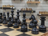 Шахматный стол подарочный из мореного дуба с фигурами из граба фото 4 — hichess.ru - шахматы, нарды, настольные игры