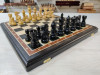 Шахматы Гамбит мореный дуб средние фото 8 — hichess.ru - шахматы, нарды, настольные игры