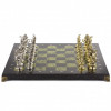 Шахматы "Крестоносцы" 44х44 см из змеевика фото 2 — hichess.ru - шахматы, нарды, настольные игры