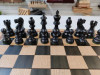 Шахматы турнирные из дерева дуб с утяжеленными фигурами из сашита Гамбит большие фото 2 — hichess.ru - шахматы, нарды, настольные игры