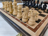 Шахматы турнирные из дерева дуб с утяжеленными фигурами из сашита Гамбит большие фото 4 — hichess.ru - шахматы, нарды, настольные игры