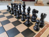 Шахматы турнирные из дерева дуб с утяжеленными фигурами из сашита Гамбит большие фото 7 — hichess.ru - шахматы, нарды, настольные игры