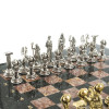 Шахматы подарочные Атлас креноид змеевик 28 на 28 см фото 2 — hichess.ru - шахматы, нарды, настольные игры