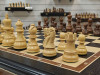 Шахматный стол подарочный из мореного дуба с фигурами из самшита и палисандра фото 5 — hichess.ru - шахматы, нарды, настольные игры