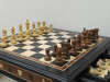 Шахматный стол подарочный из мореного дуба с фигурами из самшита и палисандра фото 7 — hichess.ru - шахматы, нарды, настольные игры