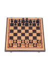 Шахматы подарочные из дуба с фигурами из бука Люкс (2) фото 1 — hichess.ru - шахматы, нарды, настольные игры