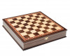 Шахматный ларец без фигур Венге 40 см фото 1 — hichess.ru - шахматы, нарды, настольные игры