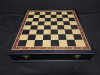 Шахматная доска ларец без фигур мореный дуб 40 см фото 1 — hichess.ru - шахматы, нарды, настольные игры
