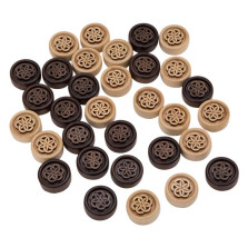 Фишки резные &quot;Узор 4&quot;, Mirzoyan — hichess.ru - шахматы, нарды, настольные игры