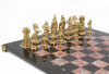Шахматы подарочные "Викинги" с бронзовыми фигурами 40х40 см фото 3 — hichess.ru - шахматы, нарды, настольные игры