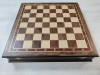 Шахматная доска турнирная ларец 45 на 45 см орех без фигур фото 3 — hichess.ru - шахматы, нарды, настольные игры