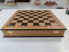 Шахматный ларец без фигур деревянный классический из дуба средний фото 4 — hichess.ru - шахматы, нарды, настольные игры