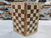 Шахматная доска Интарсия светлая без фигур 41.5 см фото 2 — hichess.ru - шахматы, нарды, настольные игры