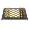 Шахматы каменные Греческие Воины 36 см мрамор змеевик фото 2 — hichess.ru - шахматы, нарды, настольные игры