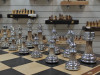 Шахматный стол подарочный из мореного дуба с фигурами Итальянский Дизайн фото 5 — hichess.ru - шахматы, нарды, настольные игры