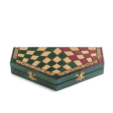 Шахматы цветные на троих малые — hichess.ru - шахматы, нарды, настольные игры