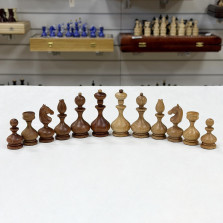 Шахматные фигуры Суздаль, дуб &mdash; hichess.ru - шахматы, нарды, настольные игры