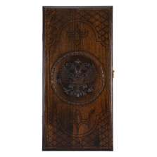 Нарды резные &quot;Герб РФ-2&quot; 50, Ustyan — hichess.ru - шахматы, нарды, настольные игры