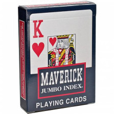 Карты &quot;Maverick Jumbo Red/blue&quot; — hichess.ru - шахматы, нарды, настольные игры