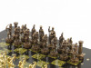 Шахматы "Лучники" из змеевика 28х28 см фото 4 — hichess.ru - шахматы, нарды, настольные игры