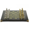 Шахматы подарочные Олимпийские игры змеевик 32 на 32 см фото 4 — hichess.ru - шахматы, нарды, настольные игры