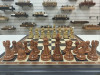 Подарочные шахматы из мореного дуба с композитными фигурами фото 1 — hichess.ru - шахматы, нарды, настольные игры