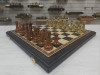 Подарочные шахматы из мореного дуба с композитными фигурами фото 2 — hichess.ru - шахматы, нарды, настольные игры