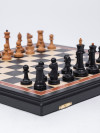 Шахматы подарочные из мореного дуба с фигурами из бука Люкс фото 2 — hichess.ru - шахматы, нарды, настольные игры