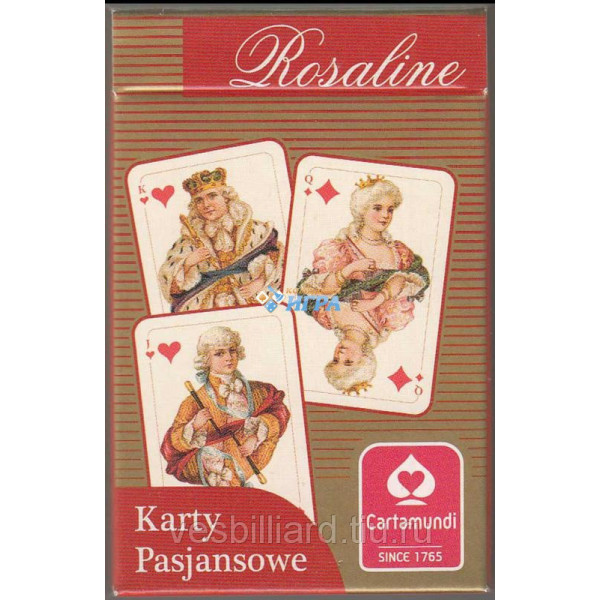 Купить Пасьянсные карты "Розалин - Пасьянс" синие( 54 листа) по цене ...