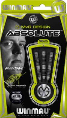 Чемпионские дротики Winmau Michael van Gerwen Absolute steeltip 23gr (профессиональный уровень) — hichess.ru - шахматы, нарды, настольные игры