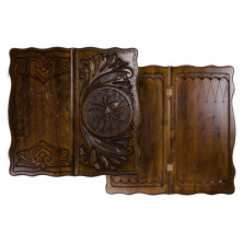 Нарды резные Паук, Petrosyan — hichess.ru - шахматы, нарды, настольные игры