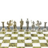 Шахматы подарочные Атлас 28 см мрамор змеевик фото 4 — hichess.ru - шахматы, нарды, настольные игры