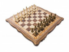 Шахматы Турнирные-3 инкрустация 40, AZ108, Zeynalyan — hichess.ru - шахматы, нарды, настольные игры