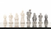 Шахматы из мрамора и змеевика "Средневековье" 40х40 см фото 5 — hichess.ru - шахматы, нарды, настольные игры